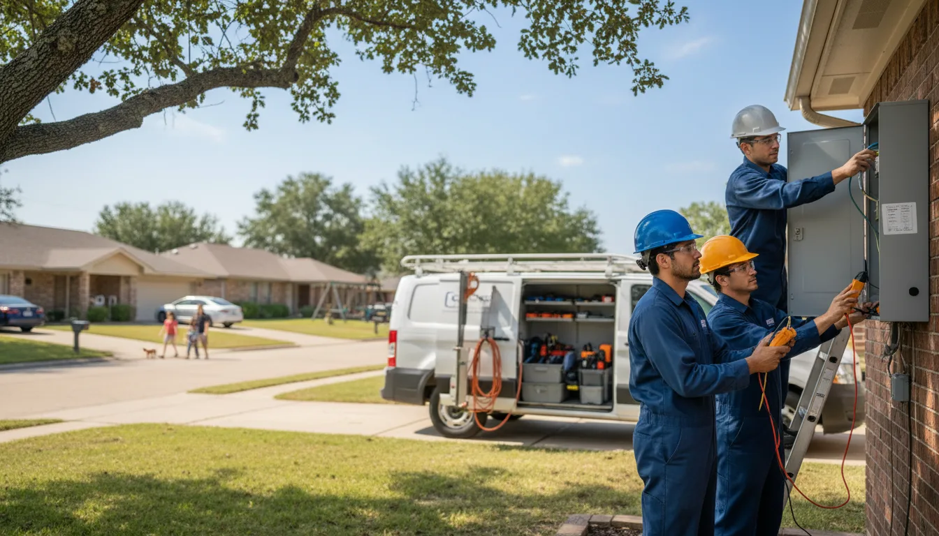 Certified electrician providing emergency electrical services in Unionville, TN